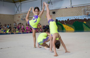 competición gimnasia rítmica Ábaco