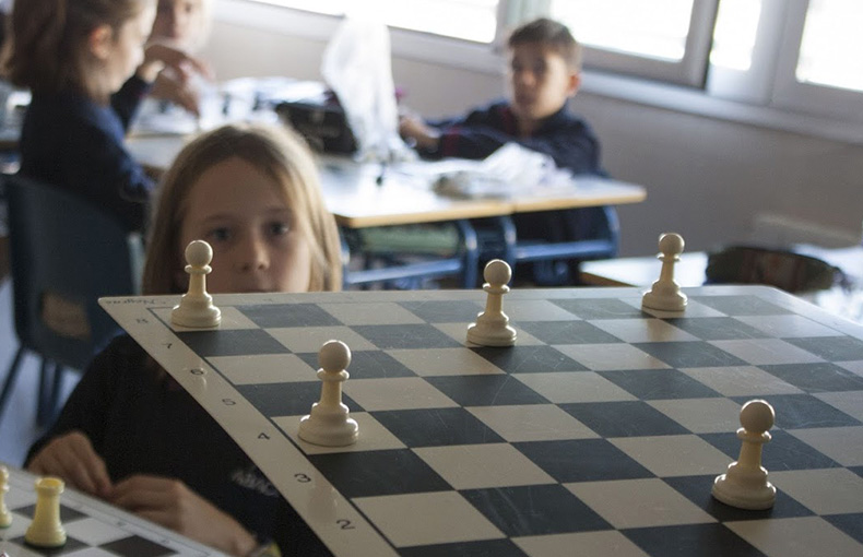 ajedrez en primaria